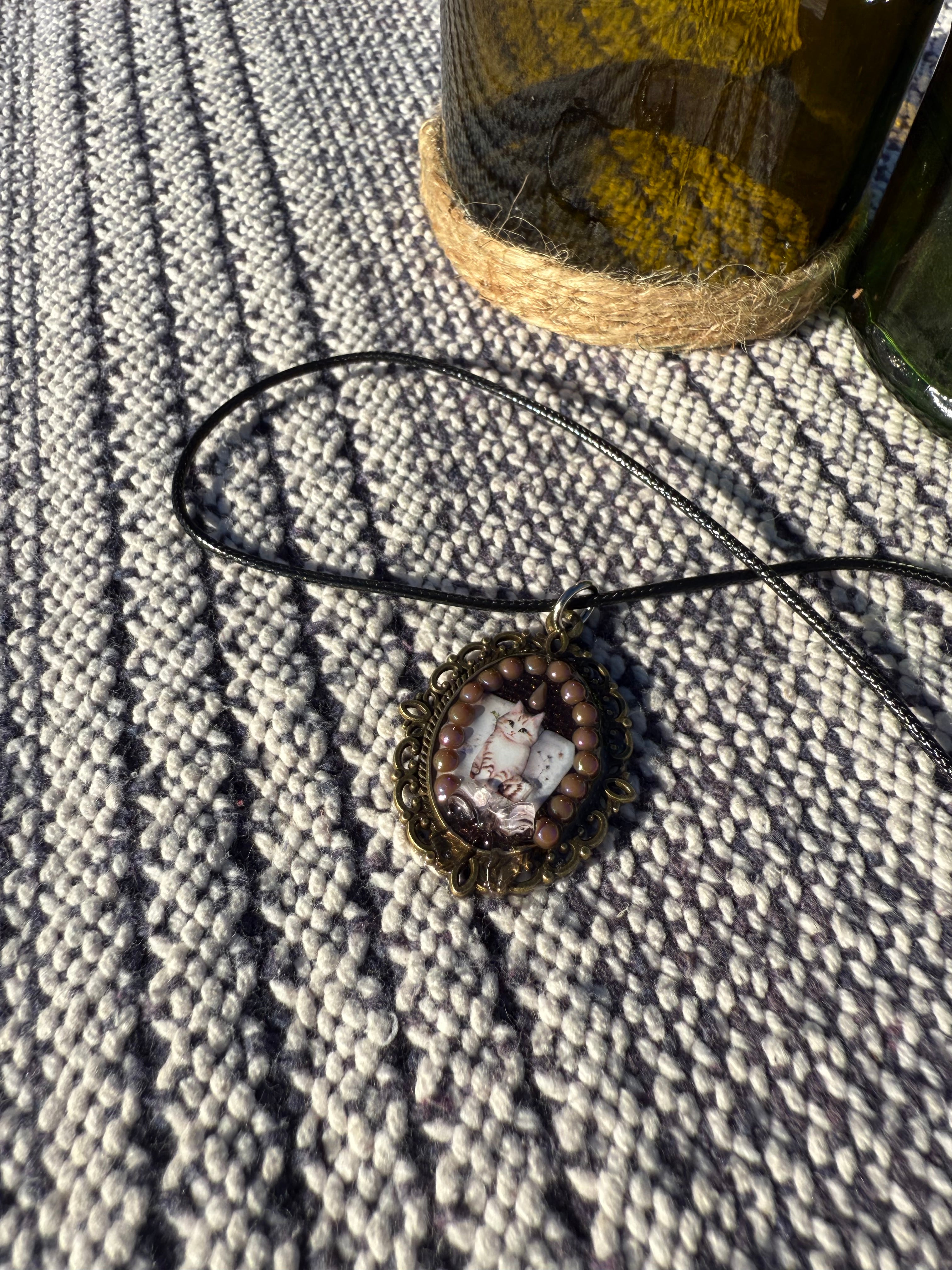 Handmade Cat Necklace