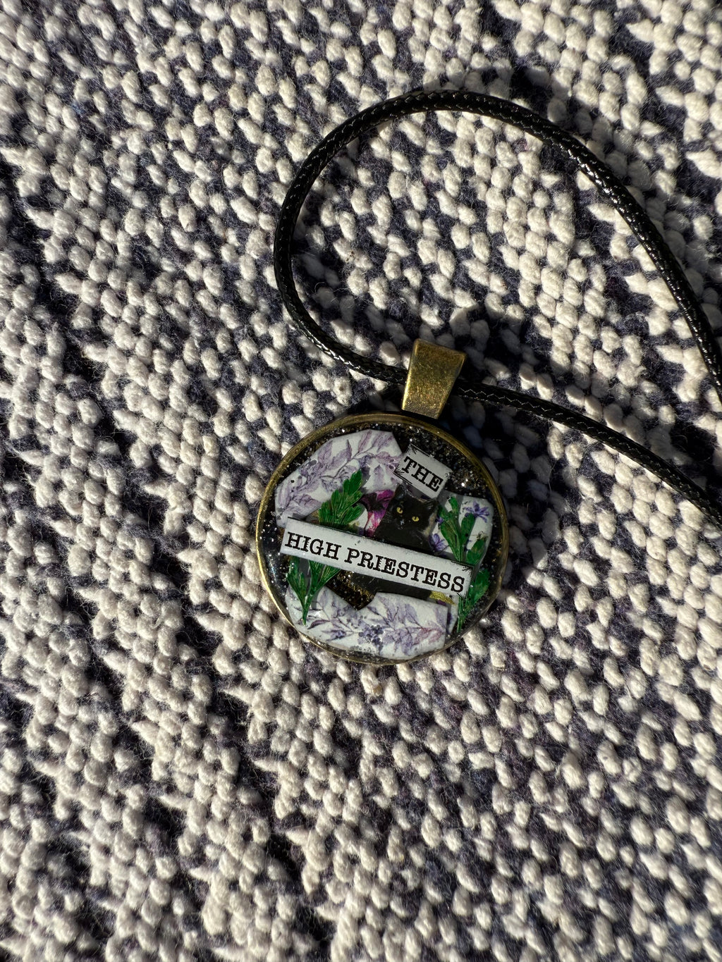 The High Priestess | Handmade Cat Necklace