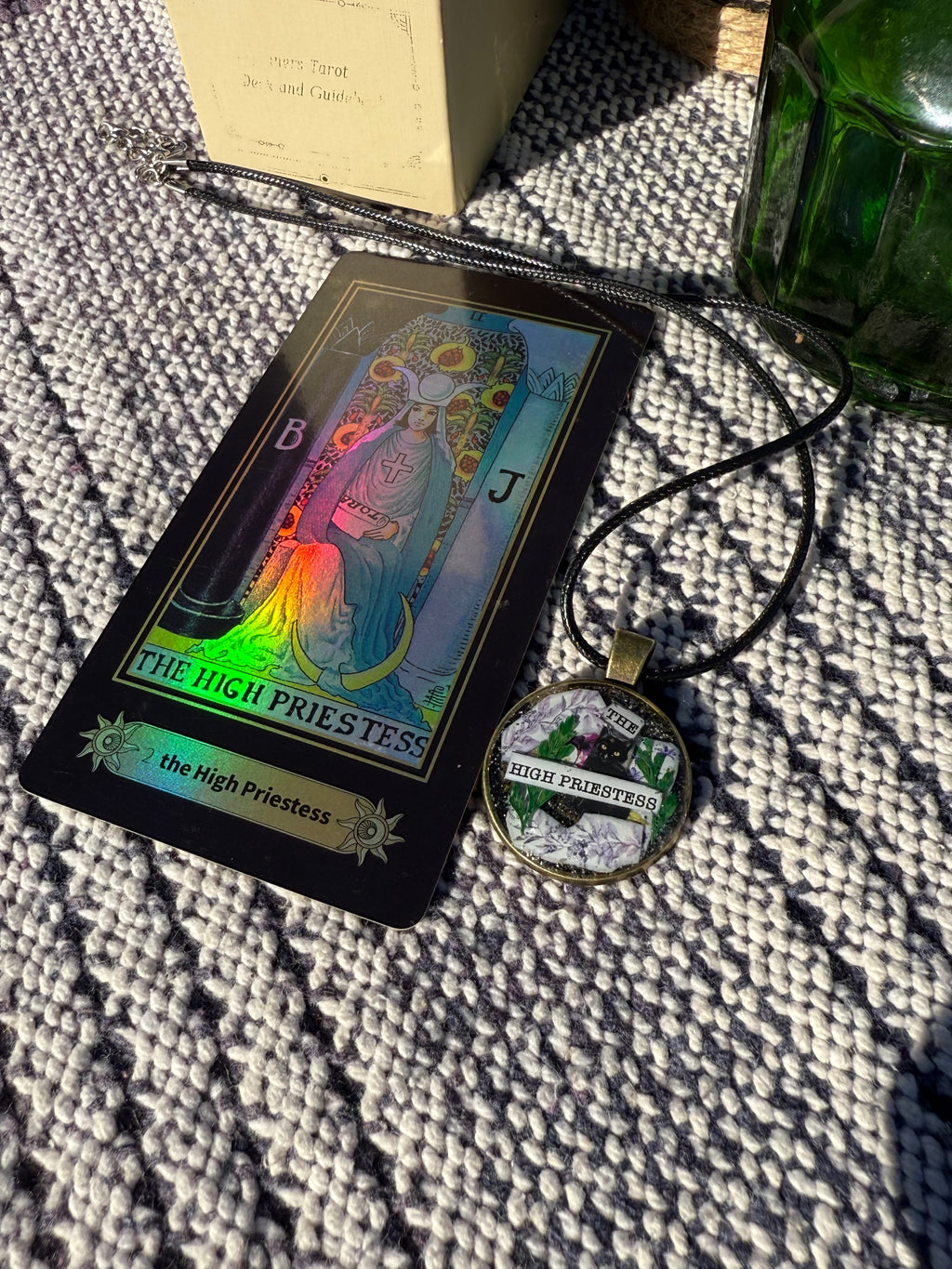 The High Priestess | Handmade Cat Necklace