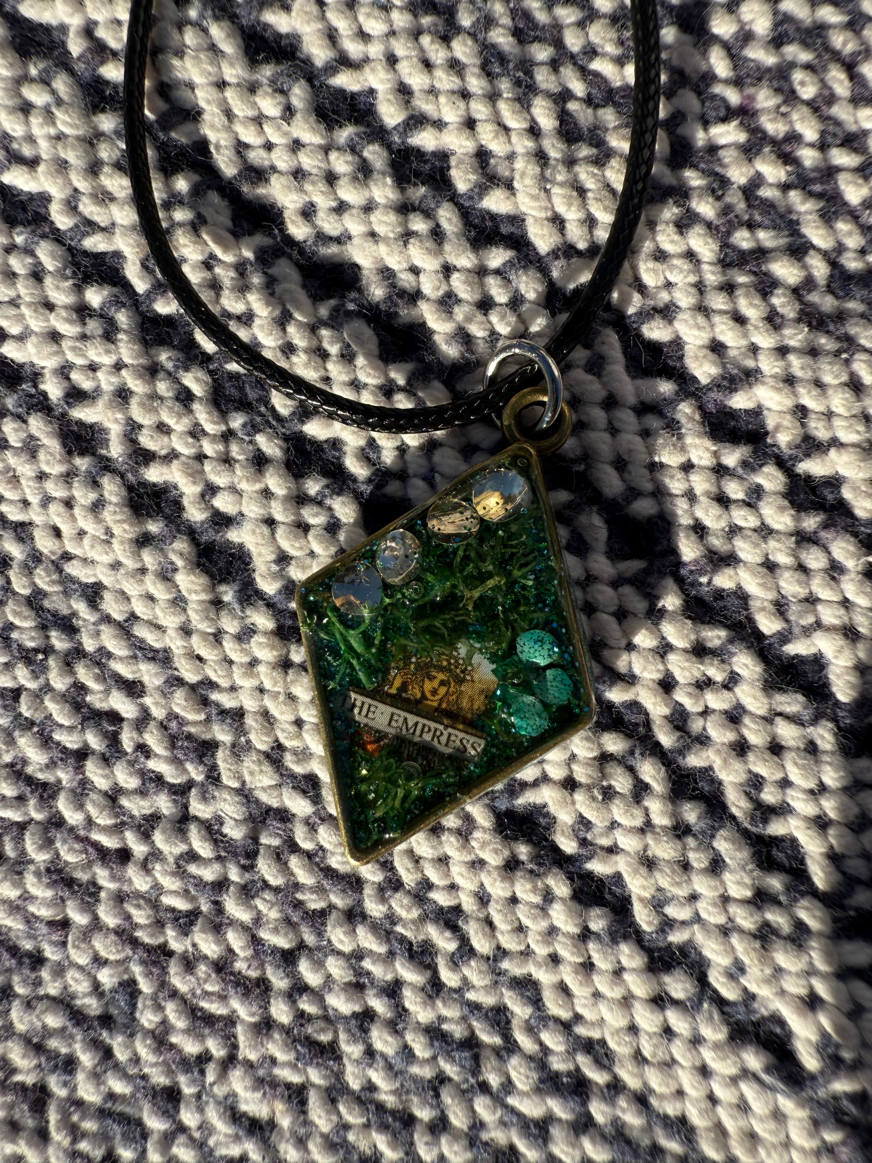The Empress | Handmade Tarot Necklace