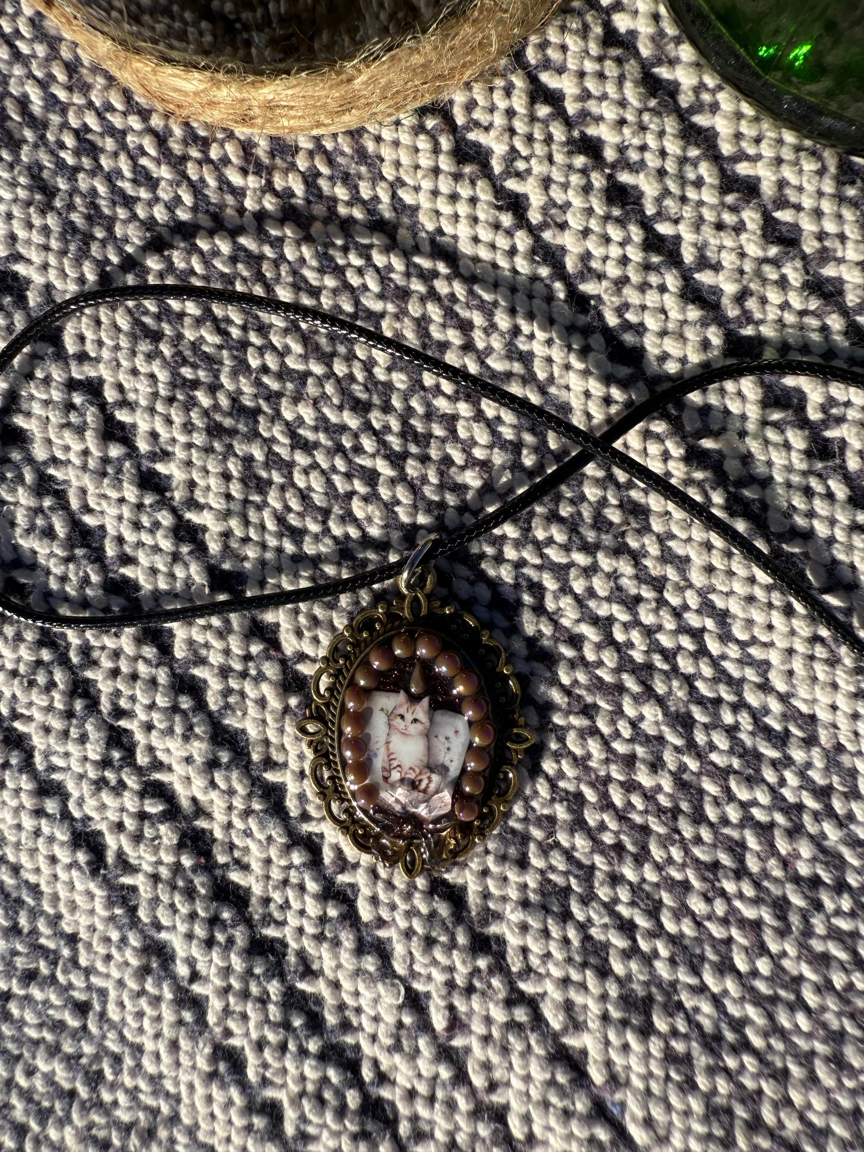 Handmade Cat Necklace