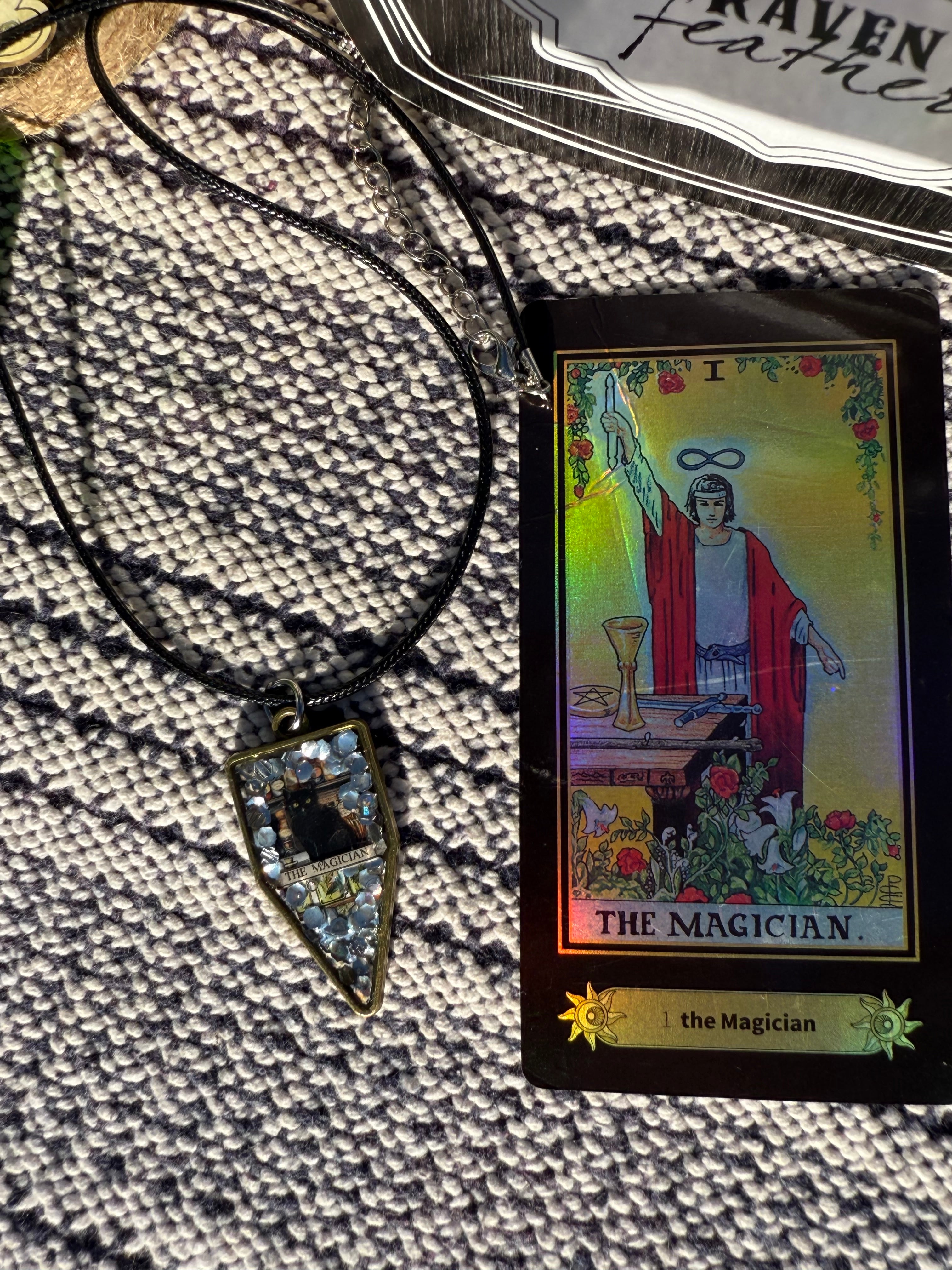 The Magician | Handmade Tarot Necklace