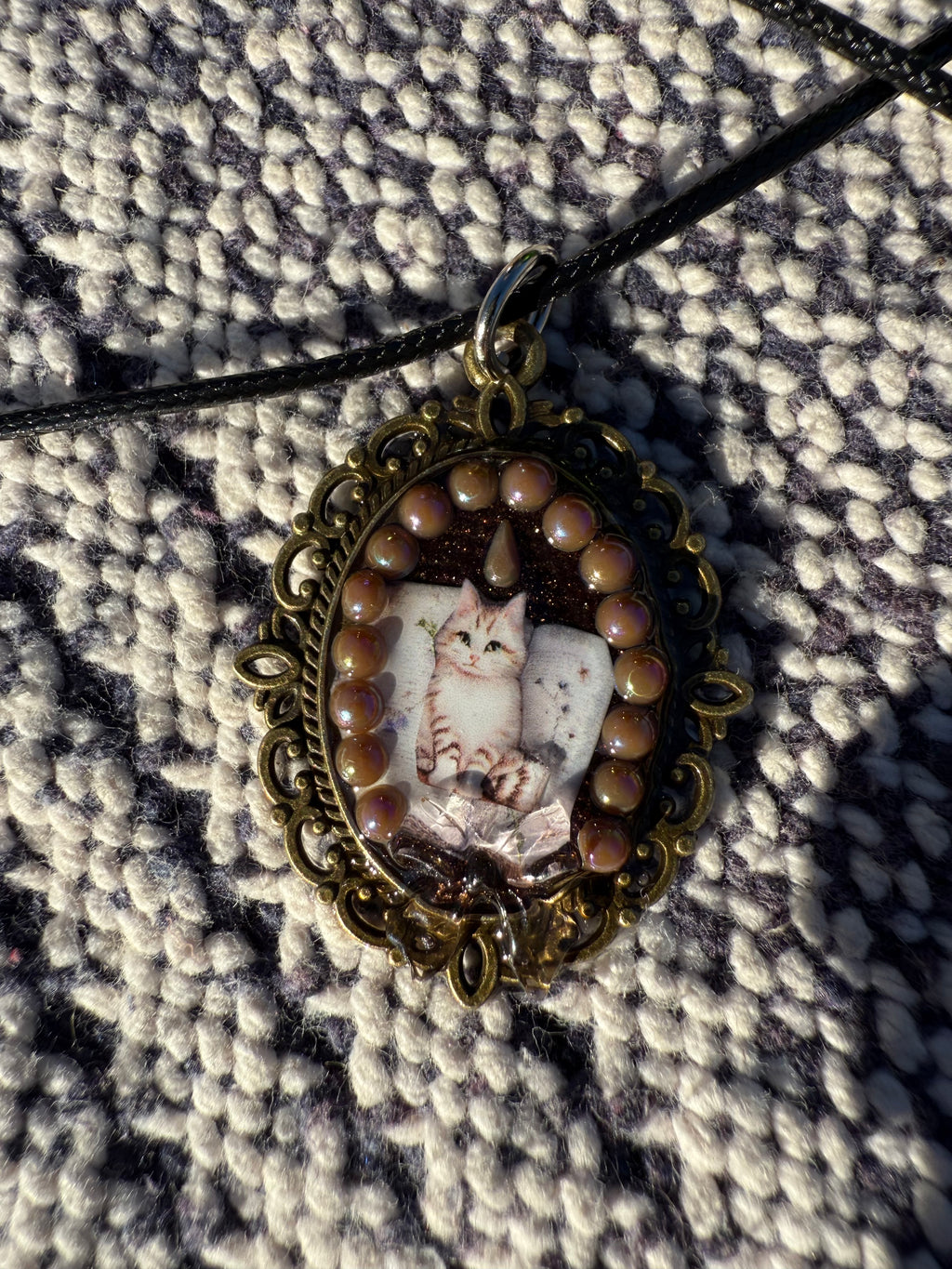 Handmade Cat Necklace