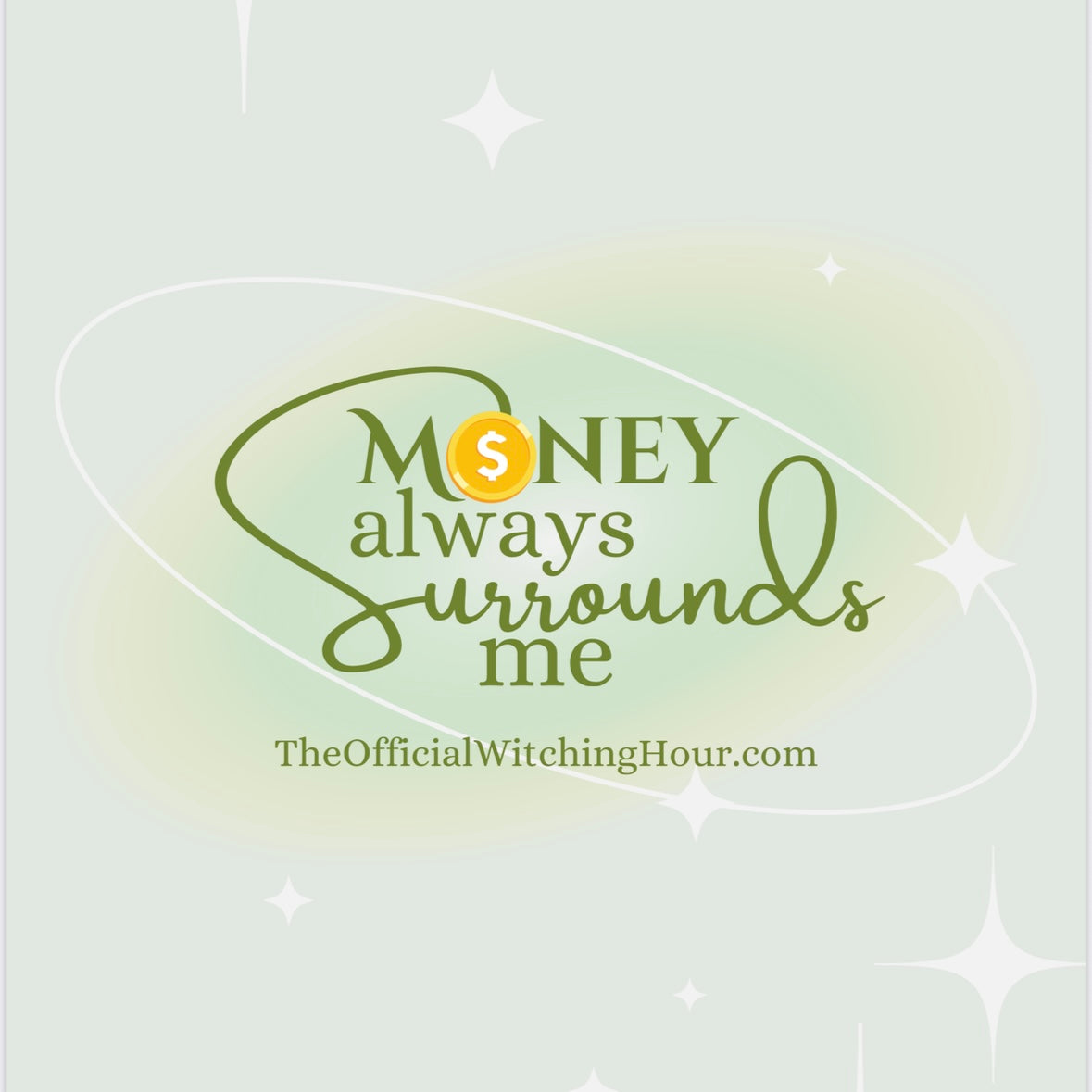 Money Affirmation Phone Wallpaper ( FREE )